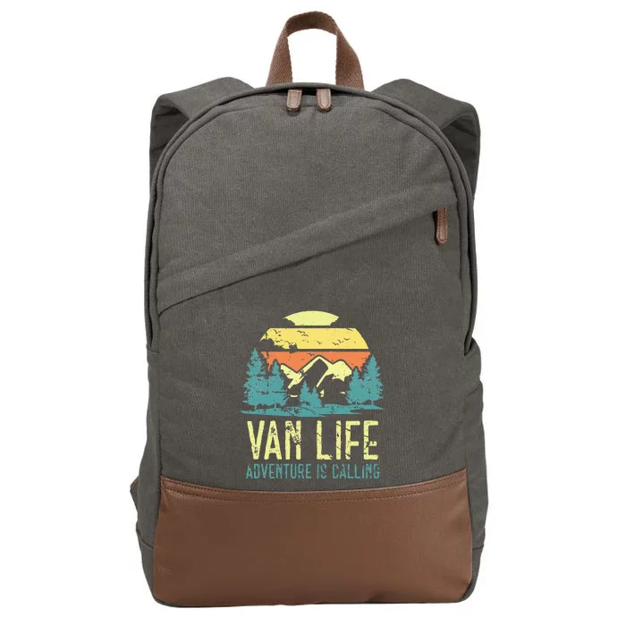 Van Life Camping Camper Livin The Vantasy Vanlife Cotton Canvas Backpack