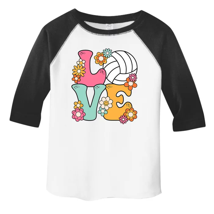 Volleyball Love Cute Volleyball Lover Wo Teens Girl Toddler Fine Jersey T-Shirt