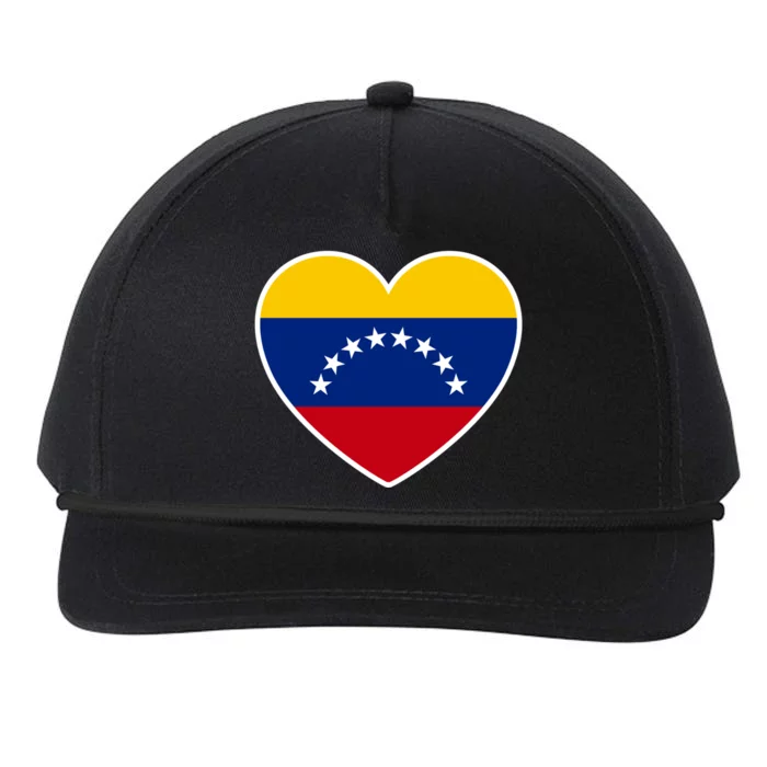 Venezuela Love Cute Gift Snapback Five-Panel Rope Hat