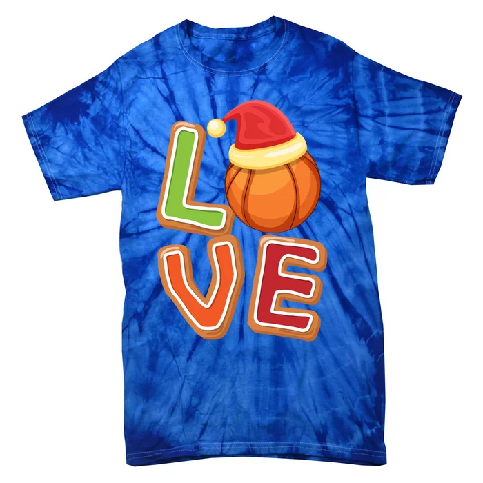 Volleyball Love Christmas Xmeaningful Giftmas Pajama Sport Fans Players Great Gi Tie-Dye T-Shirt