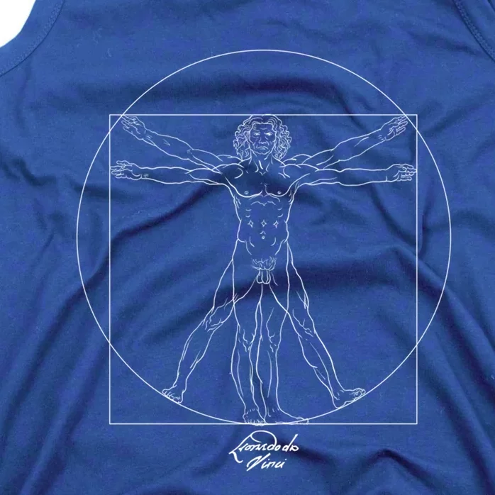 Vitruvian Leonardo Da Vinci Draw Artistic And Historic Gift Tank Top