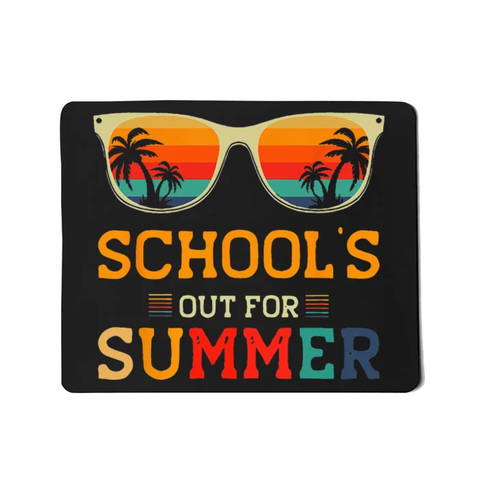 Vintage Last Day Of School Schools Out For Summer Teacher Mousepad