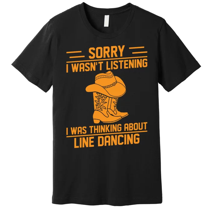 Vintage Line Dancing T Premium T-Shirt