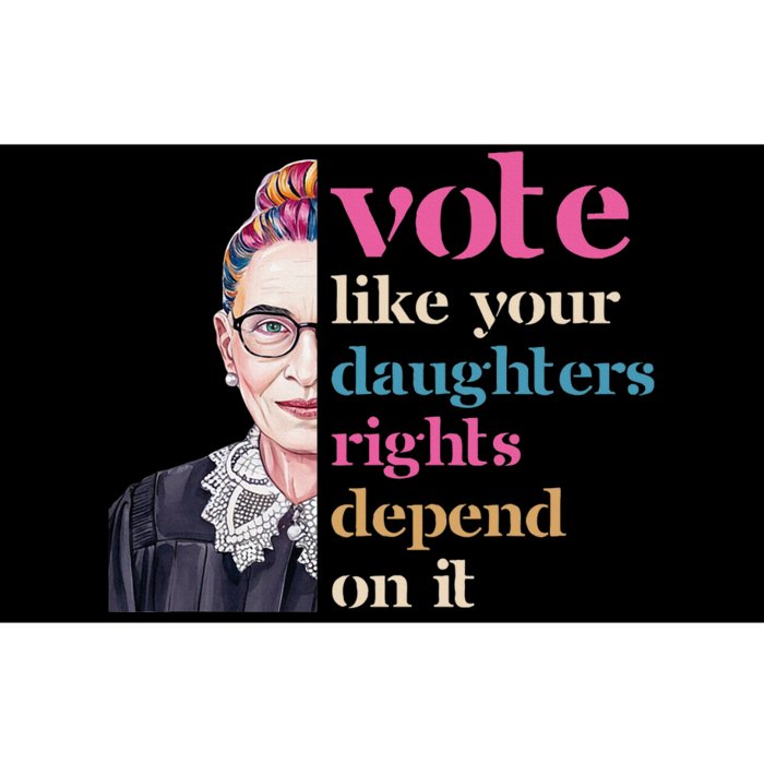 Vote Like Daughters Rights Depend On It 2024 Feminist Voter Bumper Sticker