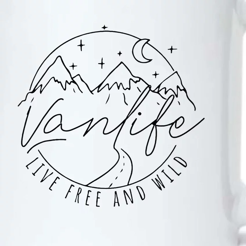 Van life Essentials Van Dwellers van life Nomad Vandwelling Black Color Changing Mug