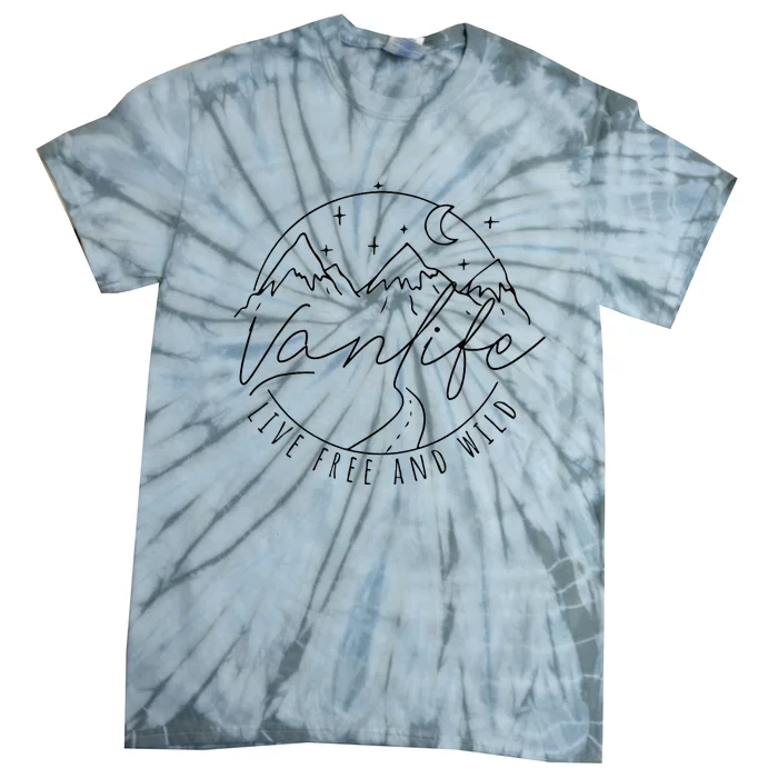 Van life Essentials Van Dwellers van life Nomad Vandwelling Tie-Dye T-Shirt