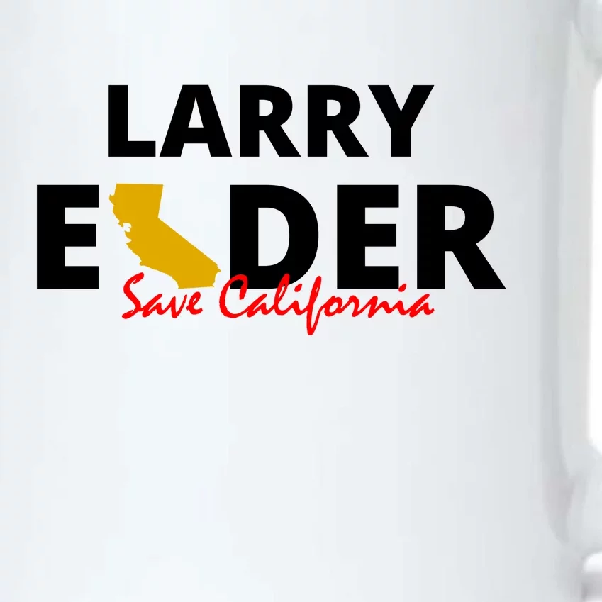 Vote Larry Elder Save California Black Color Changing Mug