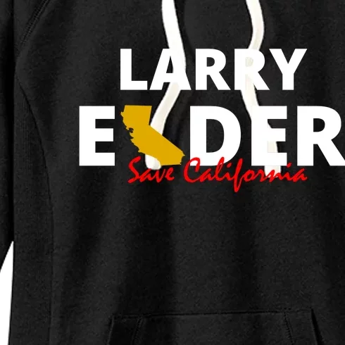 Vote Larry Elder Save California Women's Fleece Hoodie