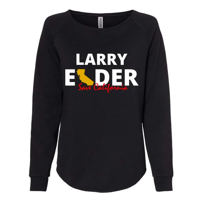 Vote Larry Elder Save California Womens California Wash Sweatshirt