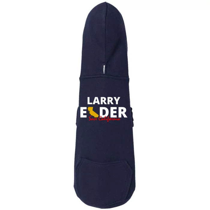 Vote Larry Elder Save California Doggie 3-End Fleece Hoodie