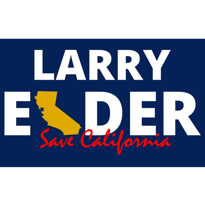 Vote Larry Elder Save California Bumper Sticker