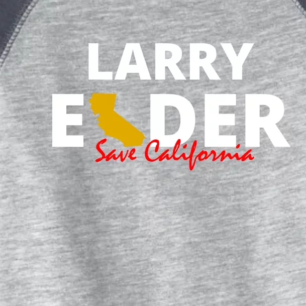 Vote Larry Elder Save California Toddler Fine Jersey T-Shirt