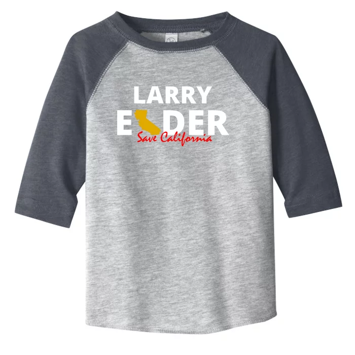 Vote Larry Elder Save California Toddler Fine Jersey T-Shirt