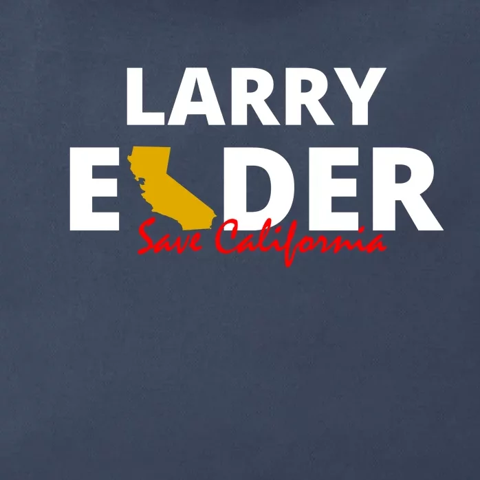 Vote Larry Elder Save California Zip Tote Bag