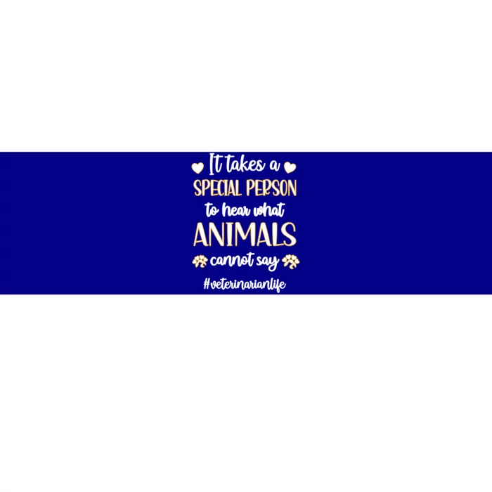 Veterinarian Life Future Vet Tech Veterinarian Appreciation Gift Bumper Sticker