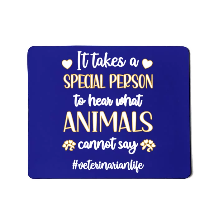 Veterinarian Life Future Vet Tech Veterinarian Appreciation Gift Mousepad