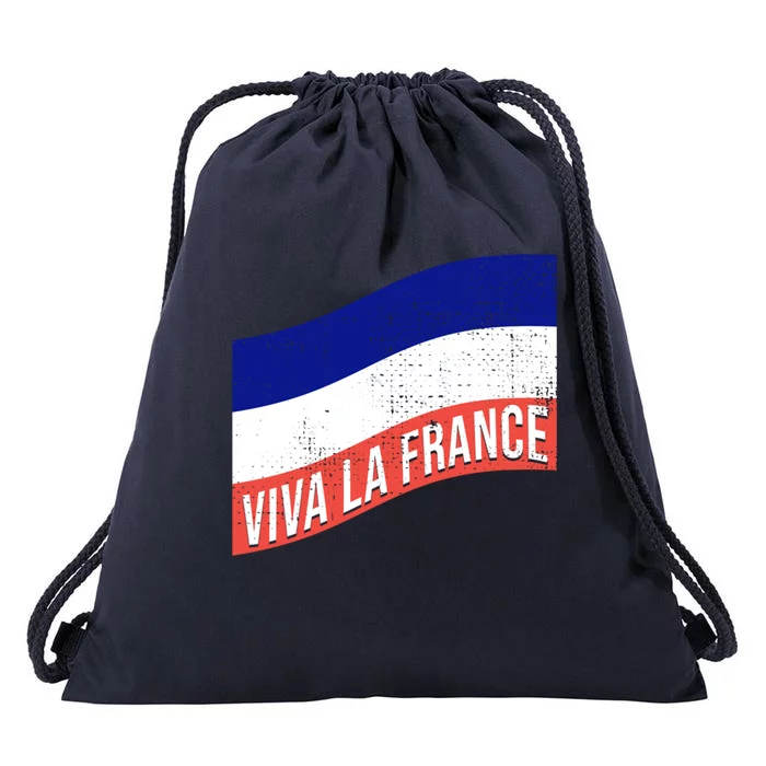 Vive La France Bastille Day French Revolution Robespierre Gift Drawstring Bag