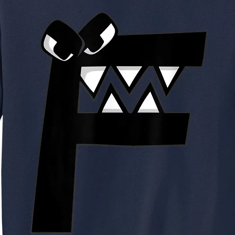 Villain Letter F Costume Boys Matching Evil Alphabet Lore Tall Sweatshirt