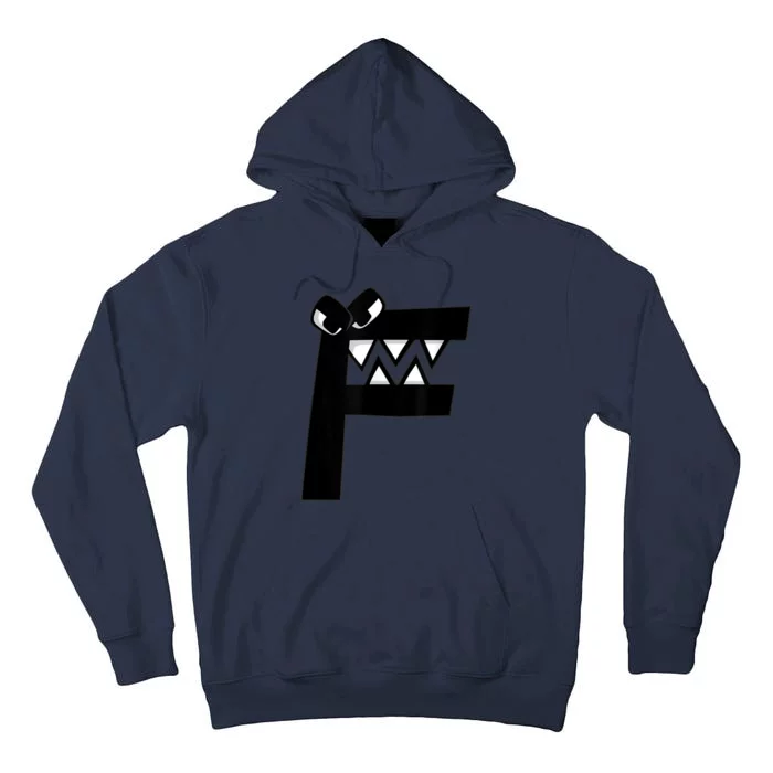 Villain Letter F Costume Boys Matching Evil Alphabet Lore Tall Hoodie