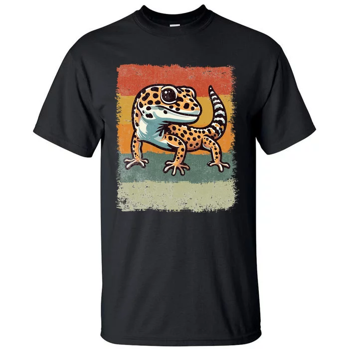 Vintage Leopard Gecko Tall T-Shirt