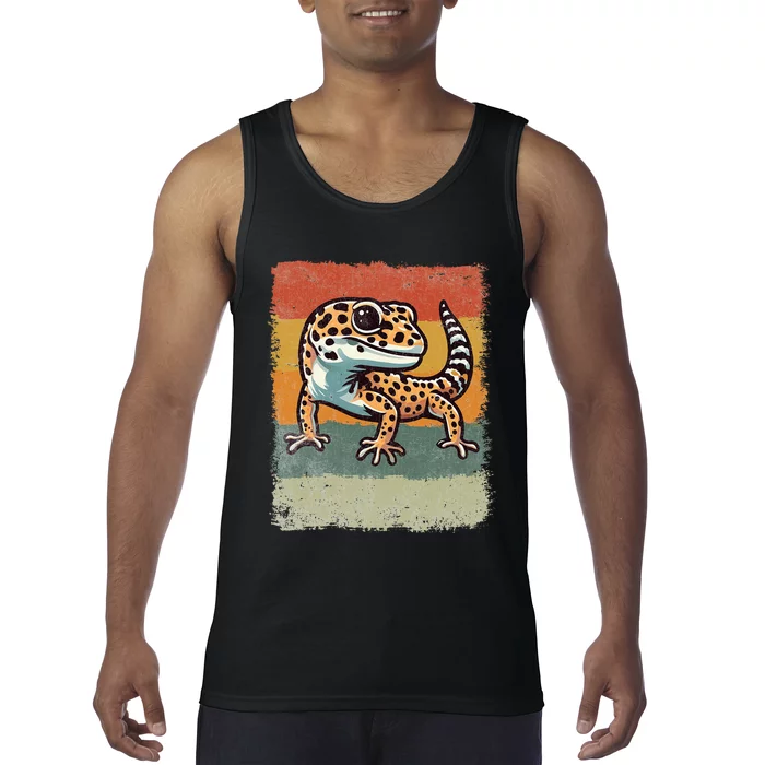 Vintage Leopard Gecko Tank Top