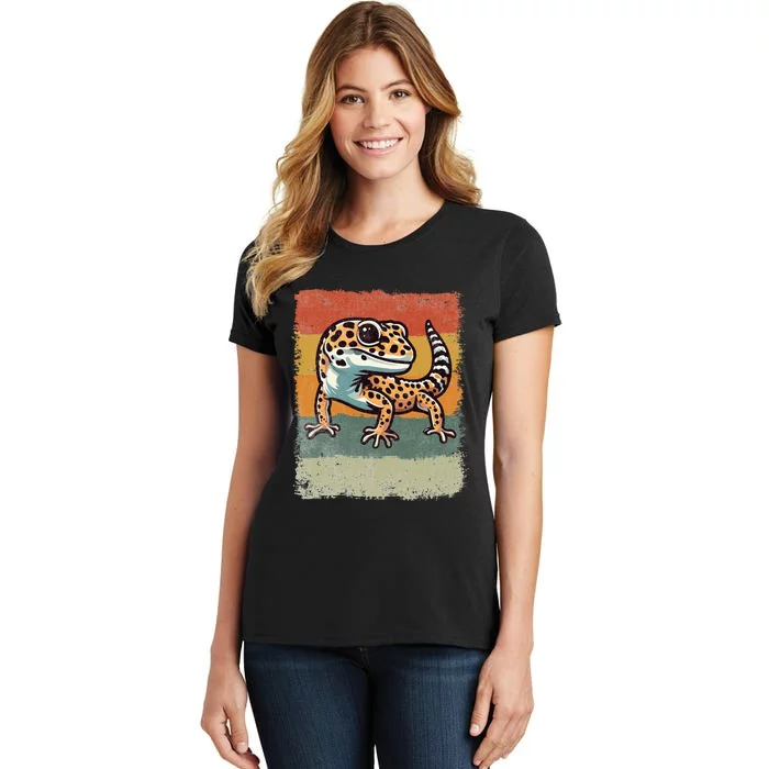 Vintage Leopard Gecko Women's T-Shirt