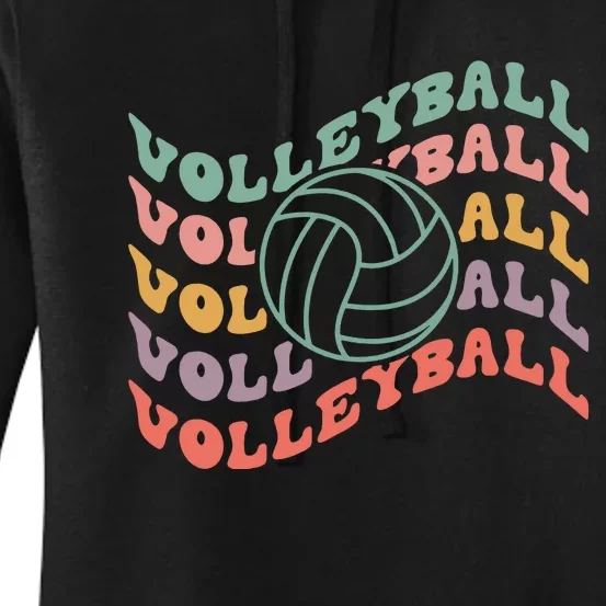 Volleyball Lovers Game Day Women's Pullover Hoodie