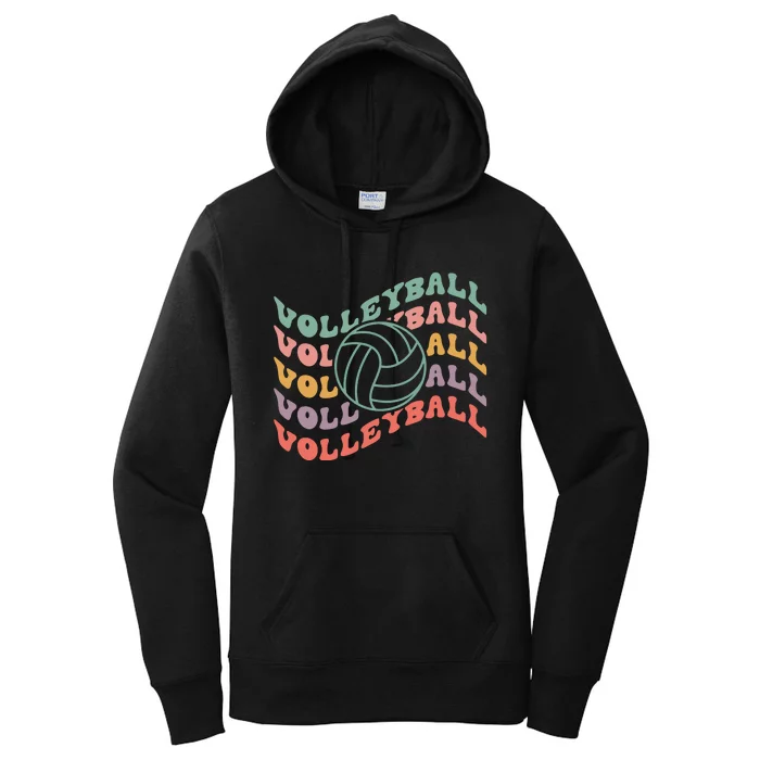 Volleyball Lovers Game Day Women's Pullover Hoodie