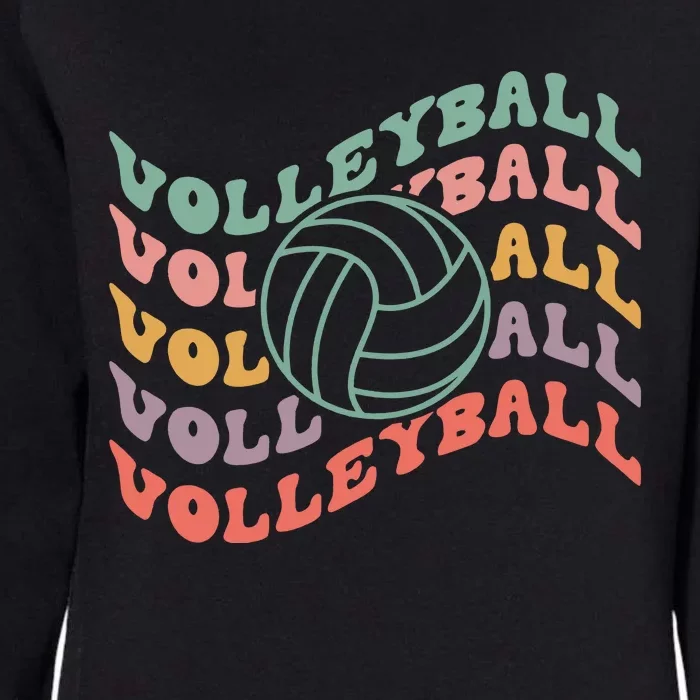 Volleyball Lovers Game Day Womens California Wash Sweatshirt