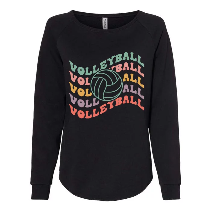 Volleyball Lovers Game Day Womens California Wash Sweatshirt