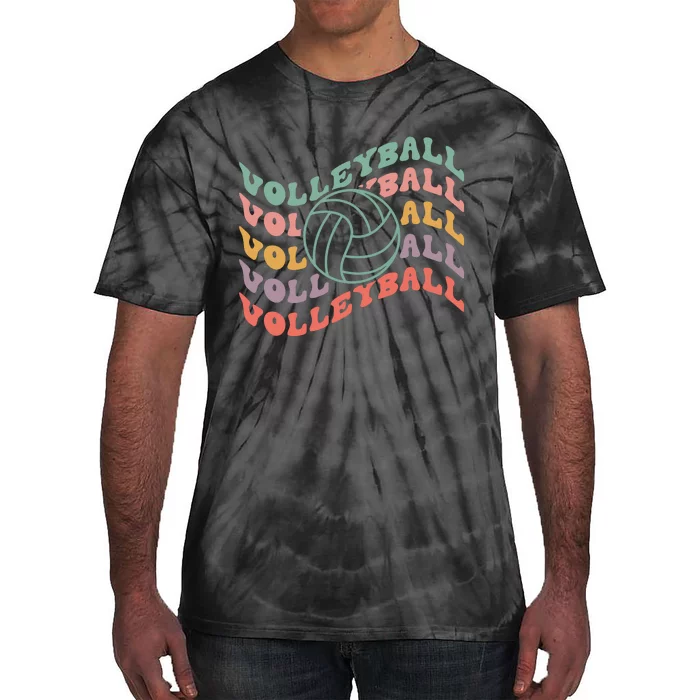 Volleyball Lovers Game Day Tie-Dye T-Shirt