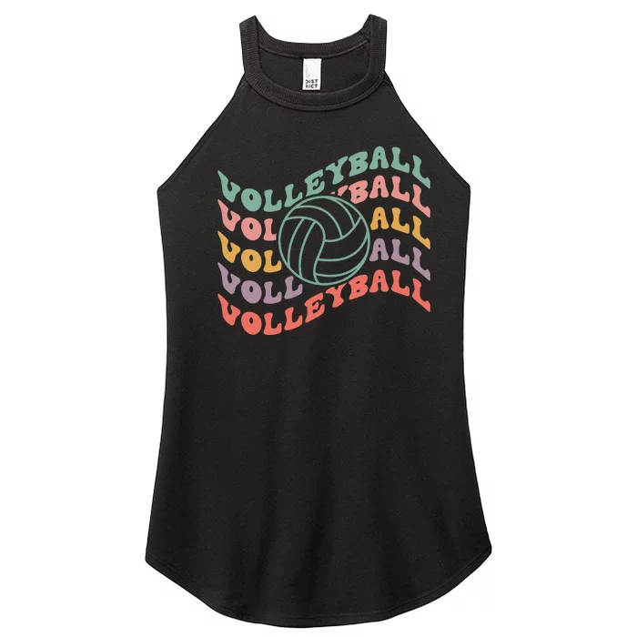 Volleyball Lovers Game Day Women’s Perfect Tri Rocker Tank