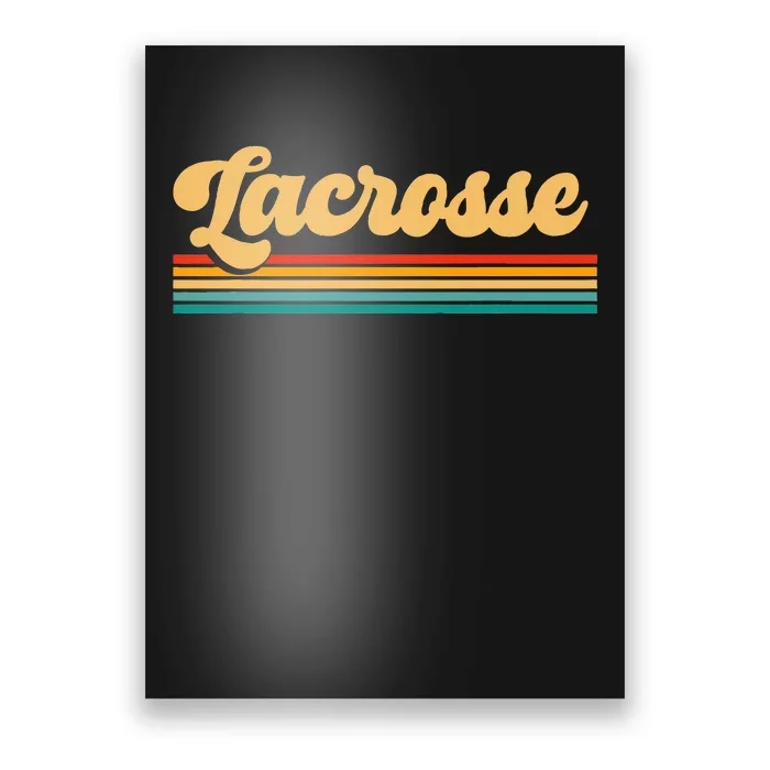 Vintage Lacrosse Gear Poster