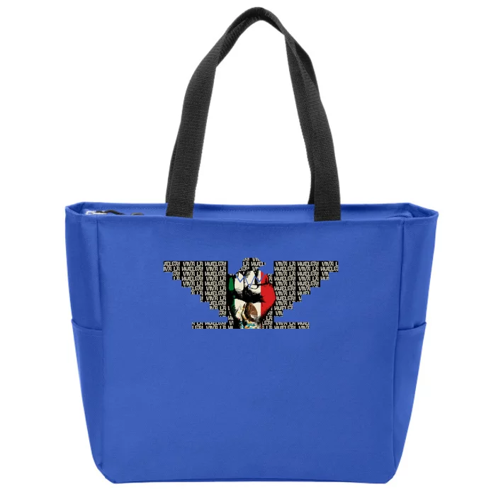 Viva La Huelga Bird United Farm Workers Labor Union Gift Zip Tote Bag