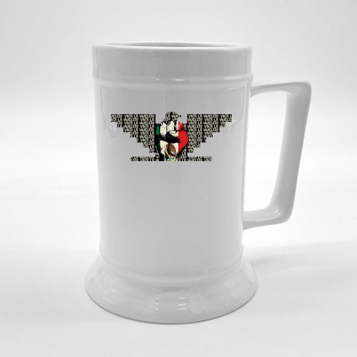 Viva La Huelga Bird United Farm Workers Labor Union Gift Front & Back Beer Stein