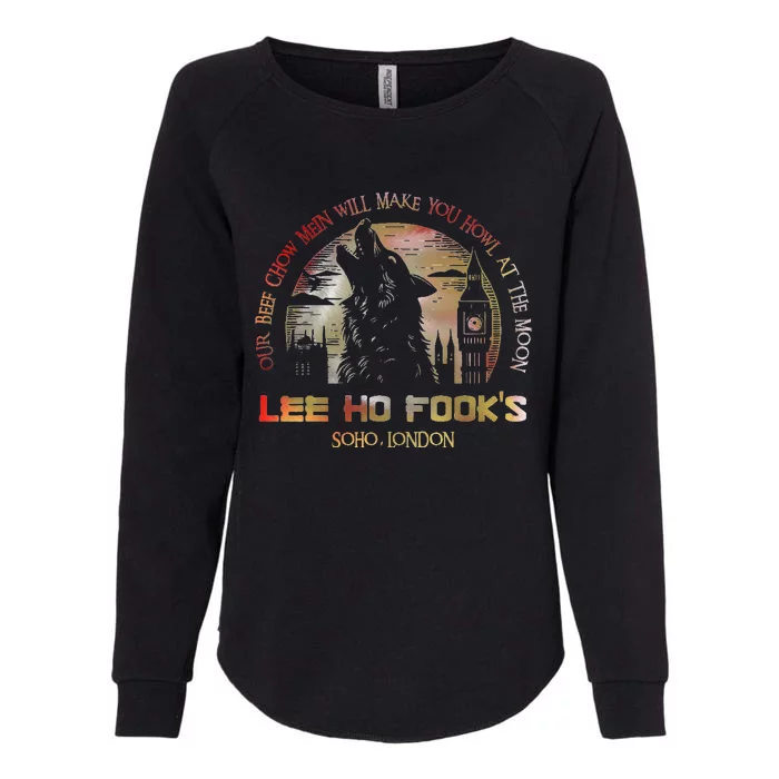 Vintage L.E.E H.O F.O.O.K.S Chinese Restaurant Womens California Wash Sweatshirt