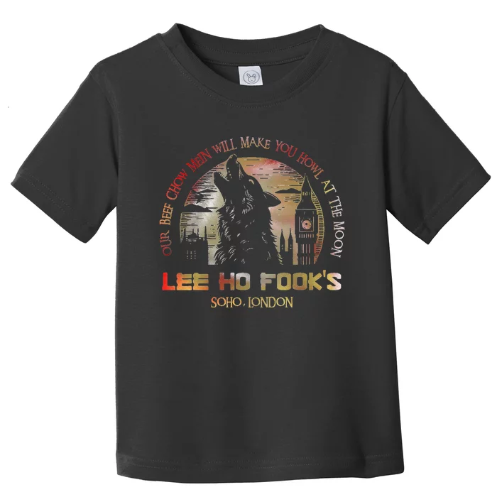 Vintage L.E.E H.O F.O.O.K.S Chinese Restaurant Toddler T-Shirt