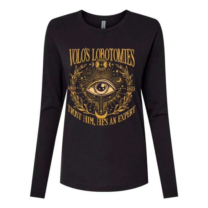 Volo’S Lobotomies I Got My Lobotomy At Volos Womens Cotton Relaxed Long Sleeve T-Shirt