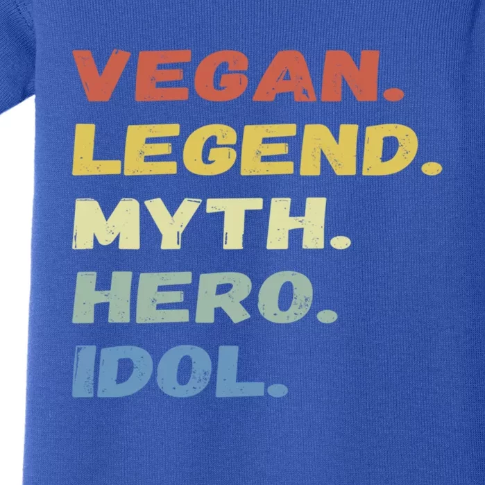 Vegan Legend Myth Hero Idol Gift Baby Bodysuit