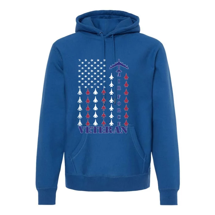 Veteran Lives Matter Air Force Veteran Proud Veteran Grandpa Gift Premium Hoodie