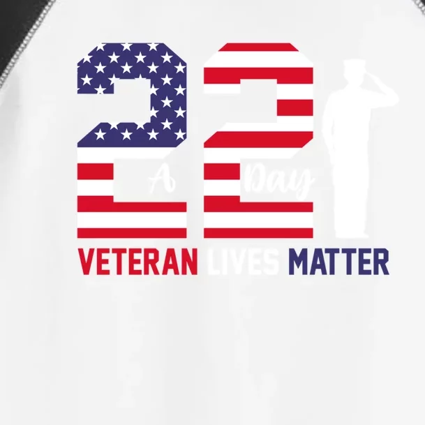 Veteran Lives Matter Veterans Day Gift Toddler Fine Jersey T-Shirt