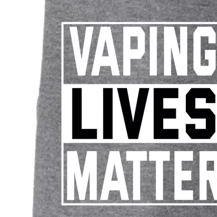 Vaping Lives Matter #Dont Ban Vaping Gift Doggie 3-End Fleece Hoodie