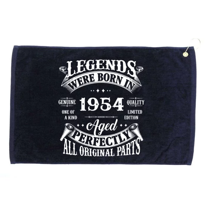 Vintage Legend Made In 1954 The Original Birthday Grommeted Golf Towel