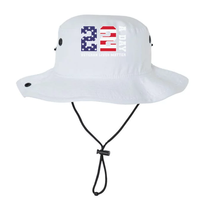 Veteran Lives Matter 22 Soldier Patriotic Gift Legacy Cool Fit Booney Bucket Hat