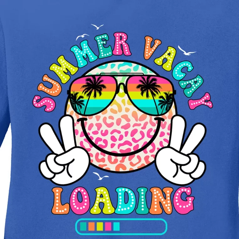 Vacay Loading Meaningful Gift Ladies Long Sleeve Shirt