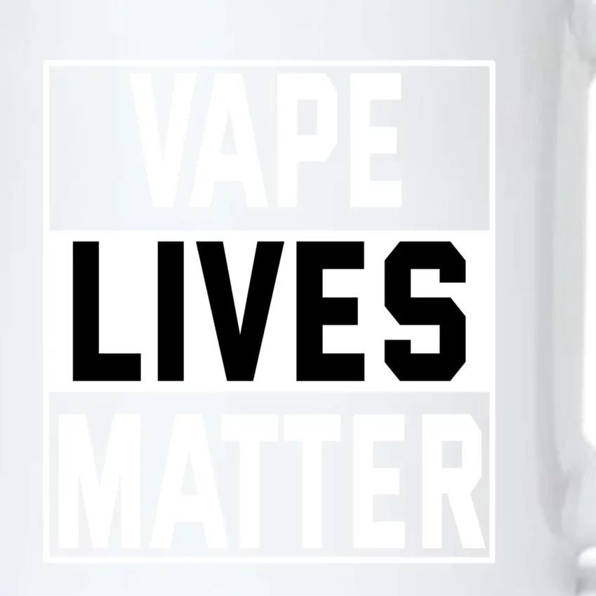 Vape Lives Matter #Dont Ban Vaping Funny Gift Black Color Changing Mug