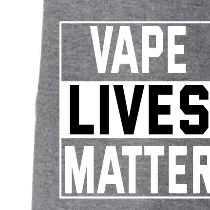 Vape Lives Matter #Dont Ban Vaping Funny Gift Doggie 3-End Fleece Hoodie