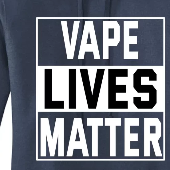 Vape Lives Matter #Dont Ban Vaping Funny Gift Women's Pullover Hoodie