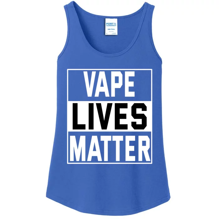 Vape Lives Matter #Dont Ban Vaping Gift Ladies Essential Tank