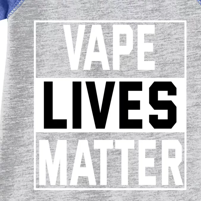 Vape Lives Matter #Dont Ban Vaping Gift Infant Baby Jersey Bodysuit